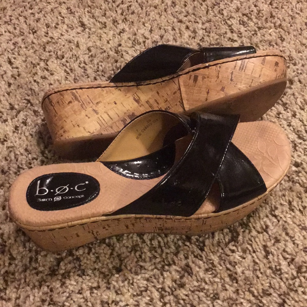 Born concept boc wedge sandal